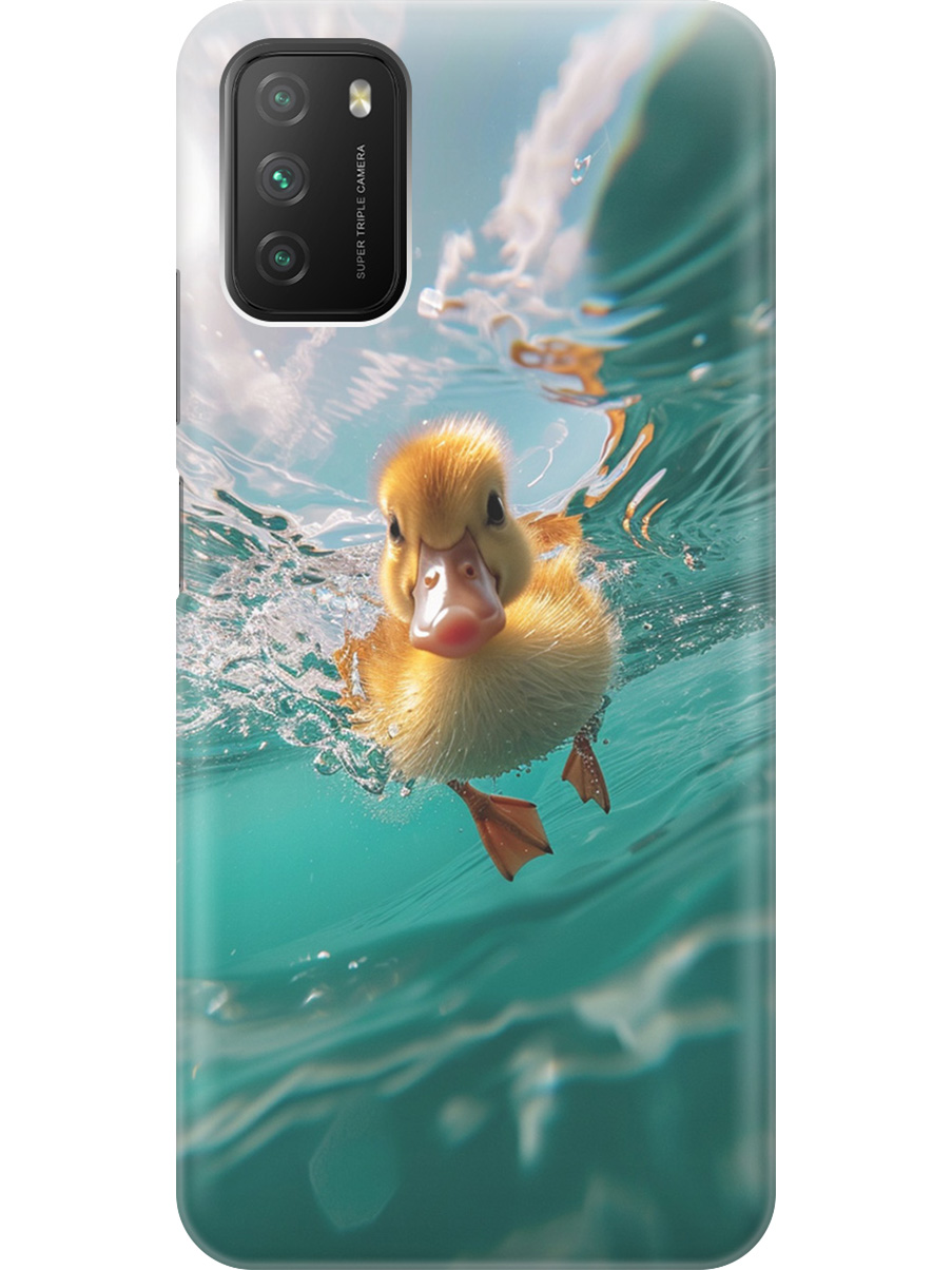 Силиконовый чехол на Xiaomi Redmi 9T / Poco M3 с принтом "Подводный утенок", Прозрачный;голубой;желтый, 724142712
Силиконовый чехол на Xiaomi Redmi 9T / Poco M3 с принтом "Подводный утенок", Прозрачный;голубой;желтый, 724142712