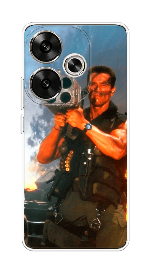Чехол на Xiaomi Redmi Turbo 3 "Арнольд Шварцнеггер с базукой", Голубой;коричневый, 322150-1
Чехол на Xiaomi Redmi Turbo 3 "Арнольд Шварцнеггер с базукой", Голубой;коричневый, 322150-1