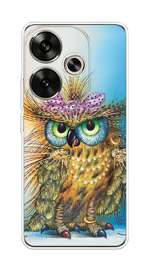 Чехол на Xiaomi Redmi Turbo 3 "Модная сова", Коричневый;голубой, 322150-1
Чехол на Xiaomi Redmi Turbo 3 "Модная сова", Коричневый;голубой, 322150-1