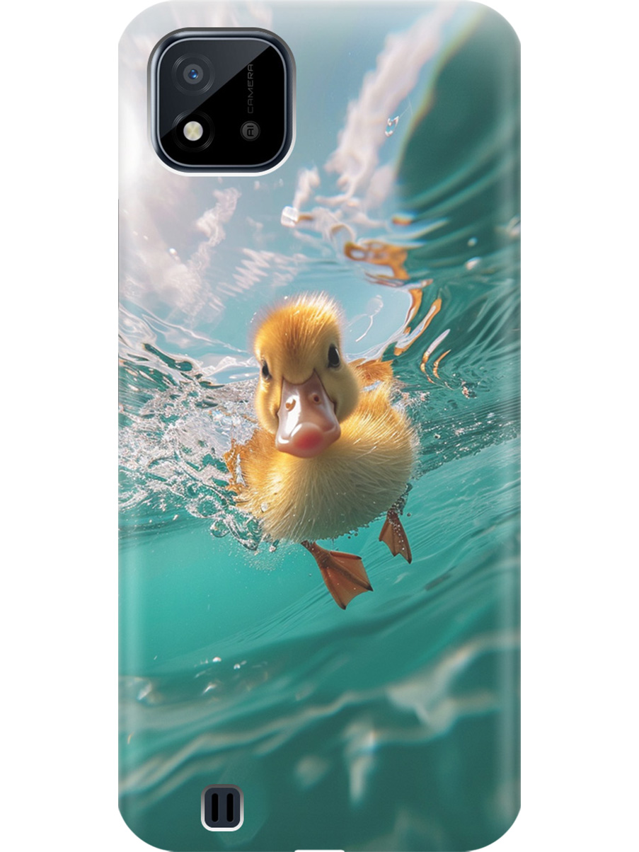 Силиконовый чехол на realme C20 / C11 (2021) с принтом "Подводный утенок", Прозрачный;голубой;желтый, 726147412
Силиконовый чехол на realme C20 / C11 (2021) с принтом "Подводный утенок", Прозрачный;голубой;желтый, 726147412