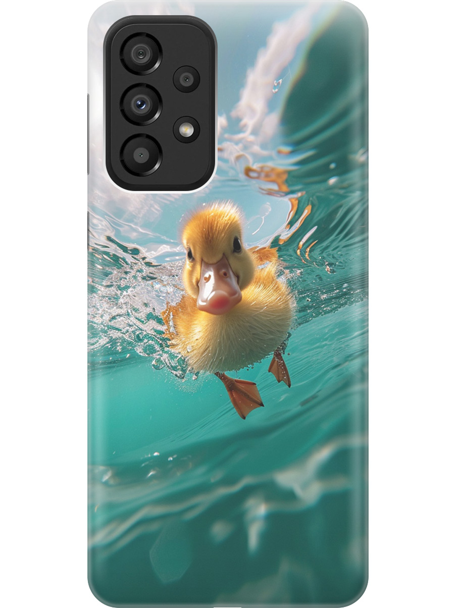 Силиконовый чехол на Samsung Galaxy A33 5G с принтом "Подводный утенок", Прозрачный;голубой;желтый, 740132912
Силиконовый чехол на Samsung Galaxy A33 5G с принтом "Подводный утенок", Прозрачный;голубой;желтый, 740132912