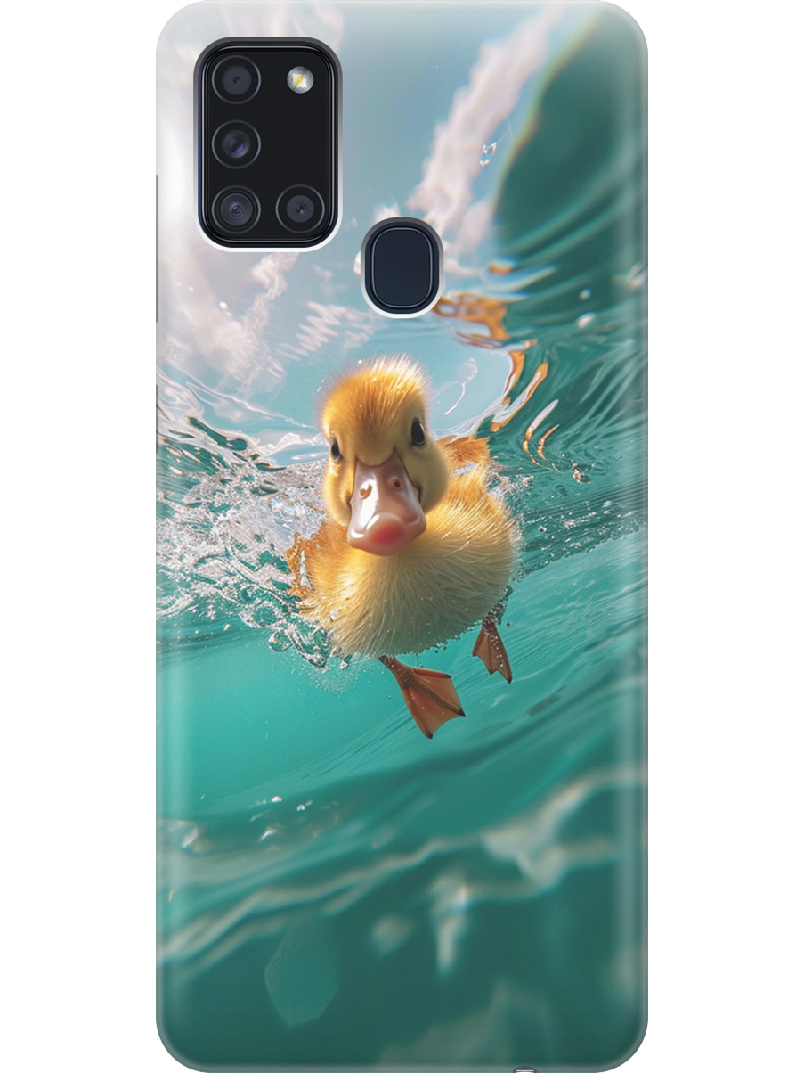 Силиконовый чехол на Samsung Galaxy A21s с принтом "Подводный утенок", Прозрачный;голубой;желтый, 723009312
Силиконовый чехол на Samsung Galaxy A21s с принтом "Подводный утенок", Прозрачный;голубой;желтый, 723009312