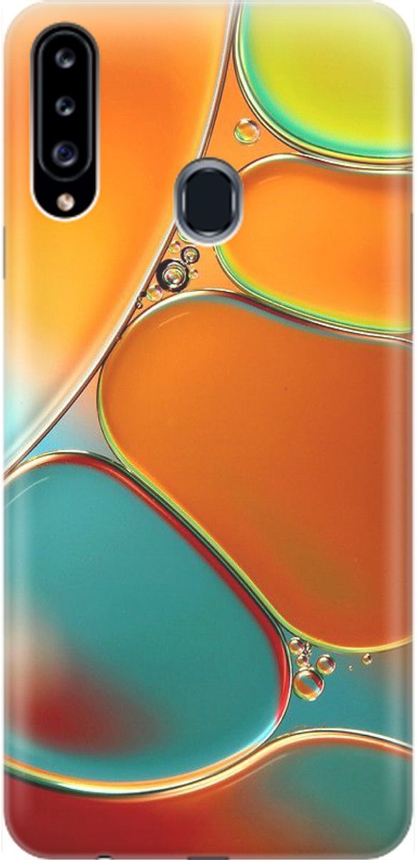 Силиконовый чехол на Samsung Galaxy A20s с принтом "Разноцветные пузырьки", Голубой;оранжевый, 1532
Силиконовый чехол на Samsung Galaxy A20s с принтом "Разноцветные пузырьки", Голубой;оранжевый, 1532