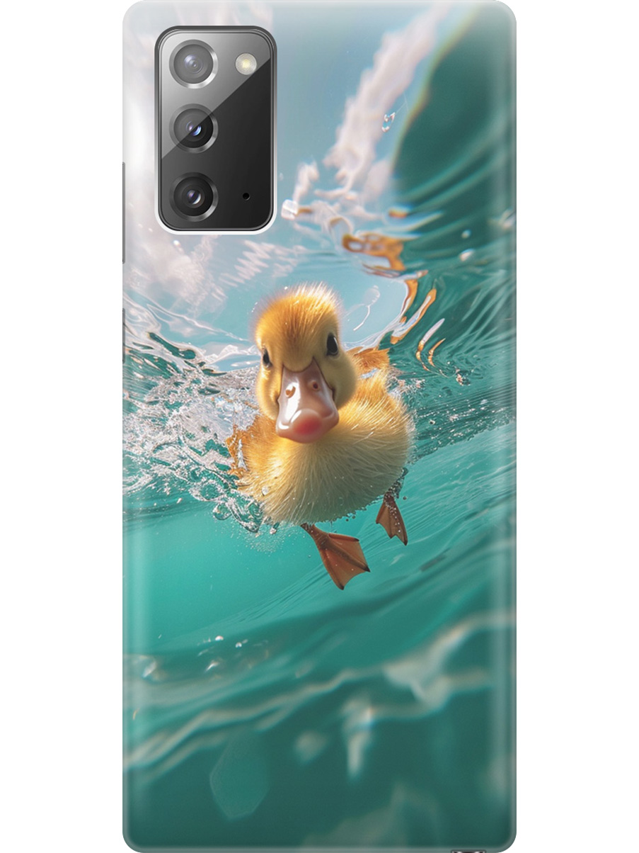Силиконовый чехол на Samsung Galaxy Note 20 с принтом "Подводный утенок", Прозрачный;голубой;желтый, 723276312
Силиконовый чехол на Samsung Galaxy Note 20 с принтом "Подводный утенок", Прозрачный;голубой;желтый, 723276312