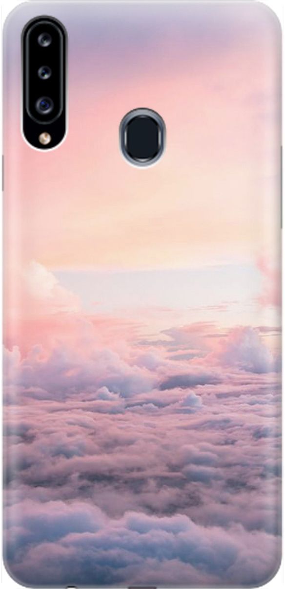 Силиконовый чехол на Samsung Galaxy A20s с принтом "Высоко над облаками", Фиолетовый;розовый, 1532
Силиконовый чехол на Samsung Galaxy A20s с принтом "Высоко над облаками", Фиолетовый;розовый, 1532