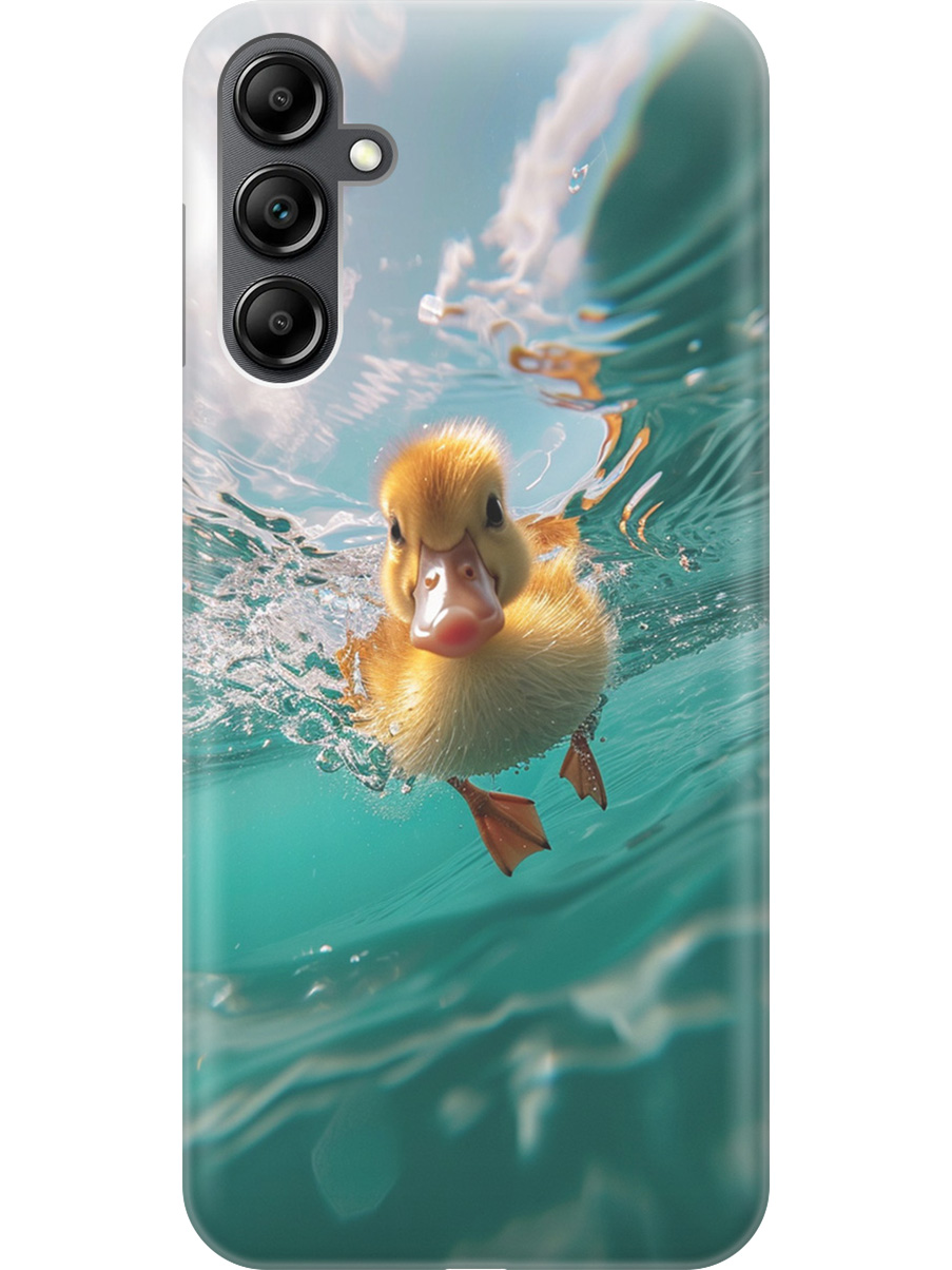 Силиконовый чехол на Samsung Galaxy A14 с принтом "Подводный утенок", Прозрачный;голубой;желтый, 768741412
Силиконовый чехол на Samsung Galaxy A14 с принтом "Подводный утенок", Прозрачный;голубой;желтый, 768741412