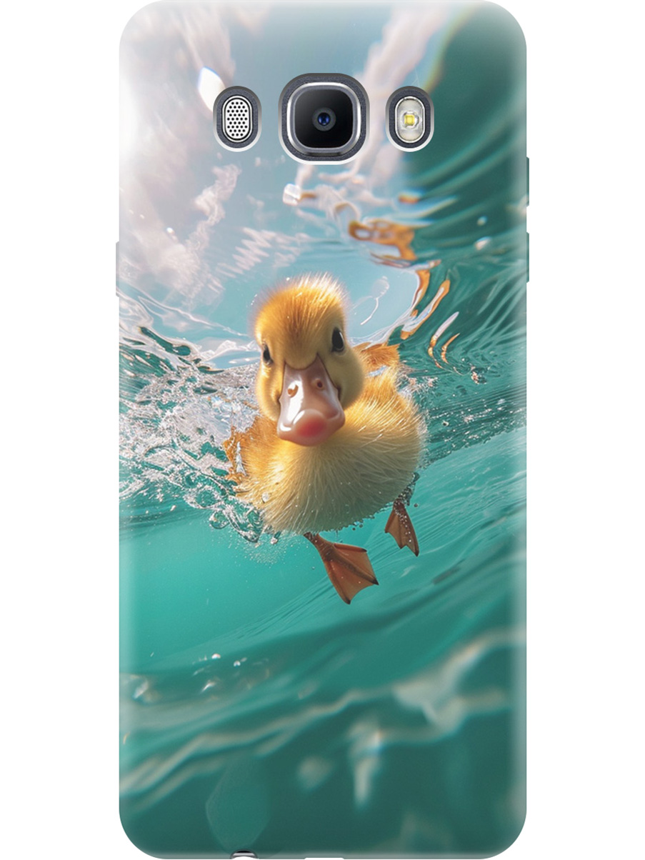 Силиконовый чехол на Samsung Galaxy J7 (2016) с принтом "Подводный утенок", Прозрачный;голубой;желтый, 76988412
Силиконовый чехол на Samsung Galaxy J7 (2016) с принтом "Подводный утенок", Прозрачный;голубой;желтый, 76988412