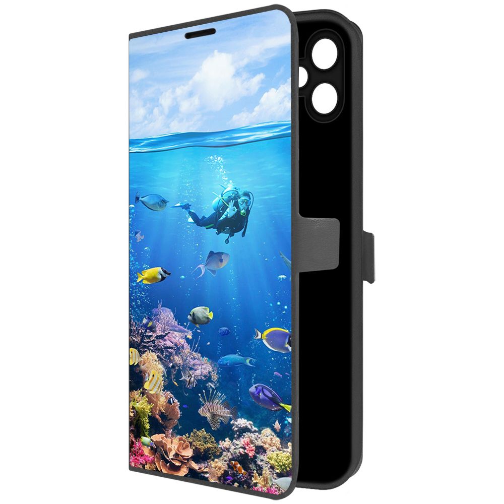 Чехол-книжка Krutoff Eco Book для Samsung Galaxy A05 Австралия, Большой Барьерный Риф, Черный
Чехол-книжка Krutoff Eco Book для Samsung Galaxy A05 Австралия, Большой Барьерный Риф, Черный