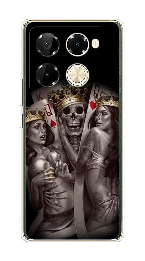 Чехол на Infinix Note 40 Pro 5G/Note 40 Pro Plus "Карты король и королевы", Серый;желтый, 3106050-1
Чехол на Infinix Note 40 Pro 5G/Note 40 Pro Plus "Карты король и королевы", Серый;желтый, 3106050-1
