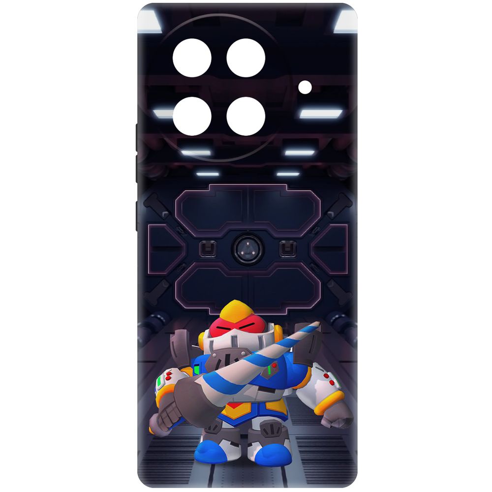 Чехол-накладка Krutoff Soft Case Brawl Stars - Паладин Вольт-Меха для TECNO Camon 30S, Черный
Чехол-накладка Krutoff Soft Case Brawl Stars - Паладин Вольт-Меха для TECNO Camon 30S, Черный
