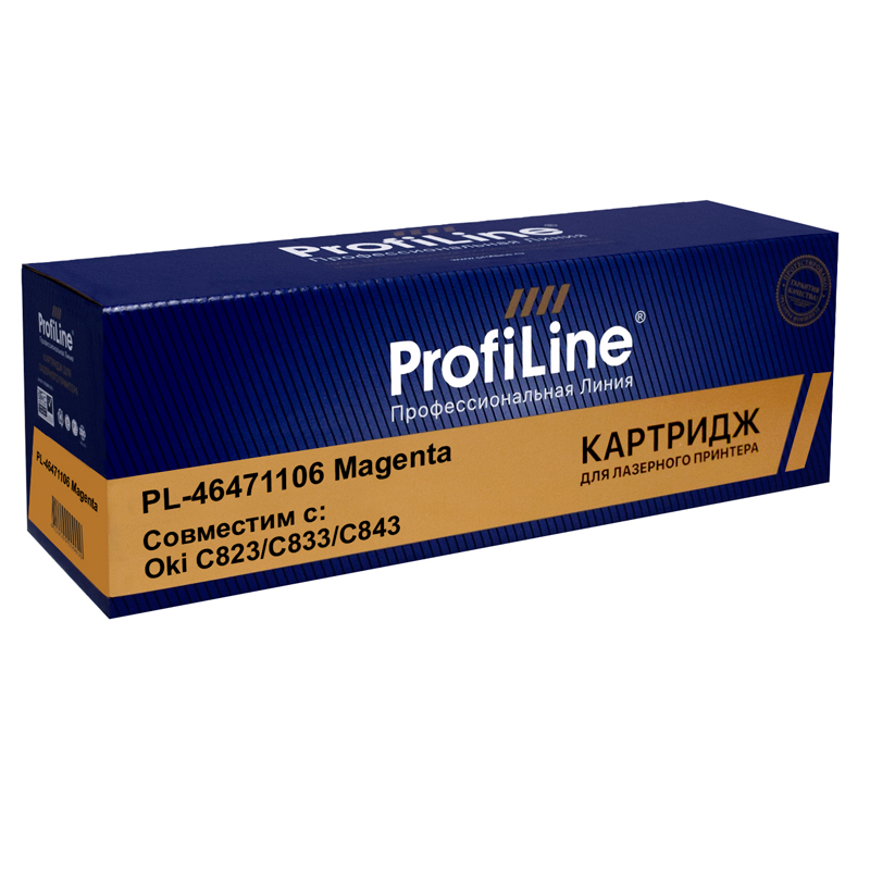 Картридж для лазерного принтера Profiline (PL-46471106) пурпурный, совместимый
Картридж для лазерного принтера Profiline (PL-46471106) пурпурный, совместимый