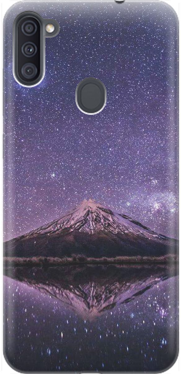 Чехол на Samsung Galaxy A11/M11 с принтом "Гора и звездное небо", Синий;фиолетовый, 1529
Чехол на Samsung Galaxy A11/M11 с принтом "Гора и звездное небо", Синий;фиолетовый, 1529