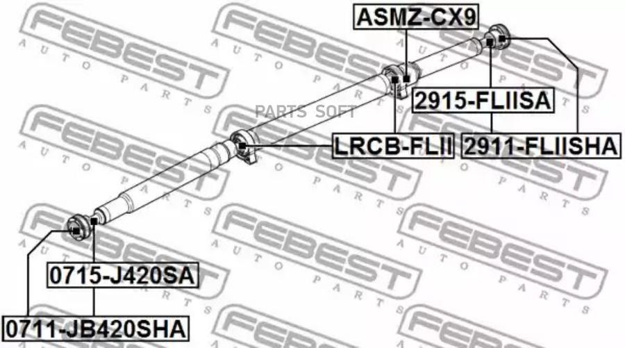 FEBEST Пыльник ШРУС SUZUKI GRAND VITARA LAND ROVER FREELANDER 2 06=> FEBEST 0715-JB420SA
FEBEST Пыльник ШРУС SUZUKI GRAND VITARA LAND ROVER FREELANDER 2 06=> FEBEST 0715-JB420SA