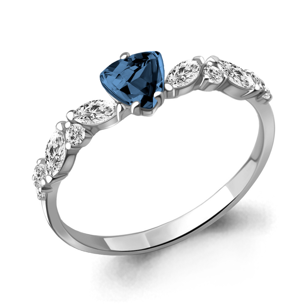 Кольцо из серебра с топазом\фианитом Aquamarine Aquamarine 6954708А_925_р р. 17,5, 6954708А_925_р
Кольцо из серебра с топазом\фианитом Aquamarine Aquamarine 6954708А_925_р р. 17,5, 6954708А_925_р