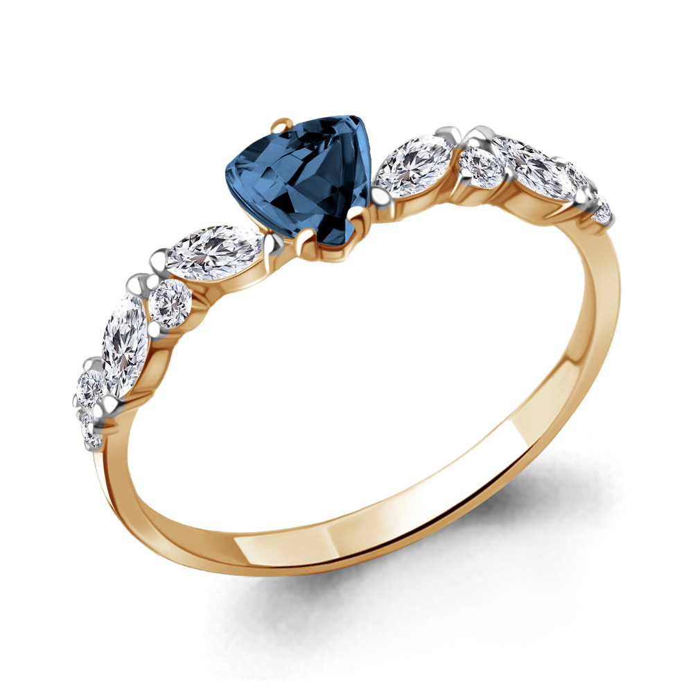 Кольцо из серебра с топазом\фианитом Aquamarine Aquamarine 6954708А_925_з р. 16, 6954708А_925_з
Кольцо из серебра с топазом\фианитом Aquamarine Aquamarine 6954708А_925_з р. 16, 6954708А_925_з
