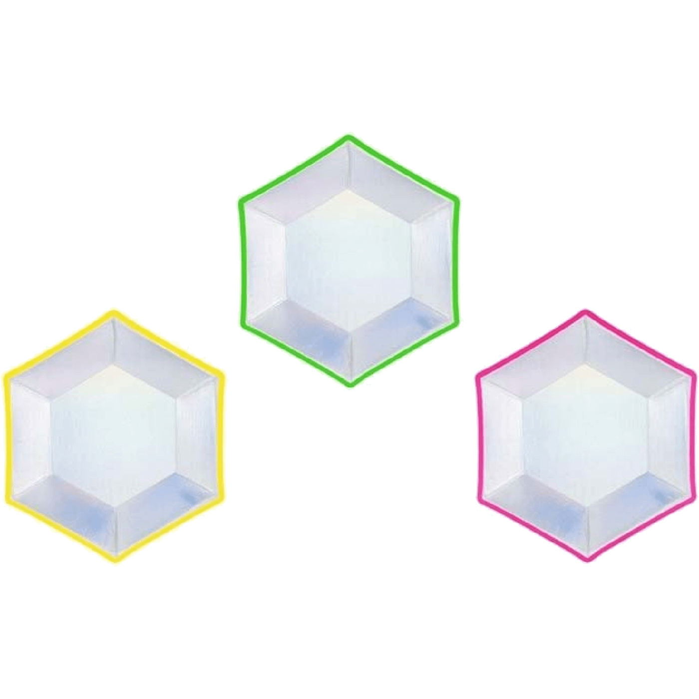 фото Тарелка одноразовая partydeco новогодняя ночь бумага 6 шт х 20 см в ассортименте