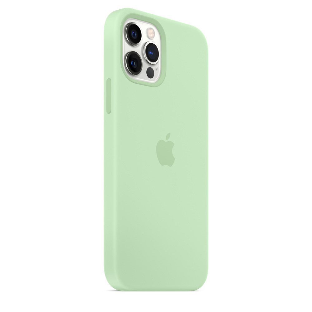 Чехол Apple iPhone 12 Pro Max MagSafe Silicone Case (закрытый низ) (фисташковый), Салатовый
Чехол Apple iPhone 12 Pro Max MagSafe Silicone Case (закрытый низ) (фисташковый), Салатовый