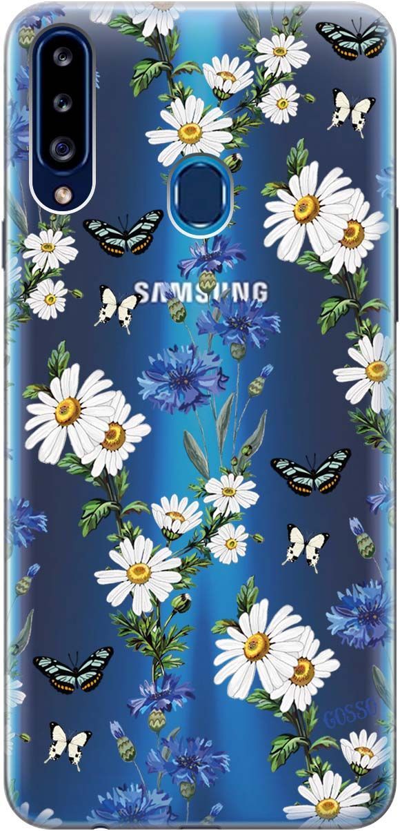 Чехол на Samsung Galaxy A20s с принтом "Hello, Camomiles" прозрачный, Прозрачный;голубой, 682
Чехол на Samsung Galaxy A20s с принтом "Hello, Camomiles" прозрачный, Прозрачный;голубой, 682
