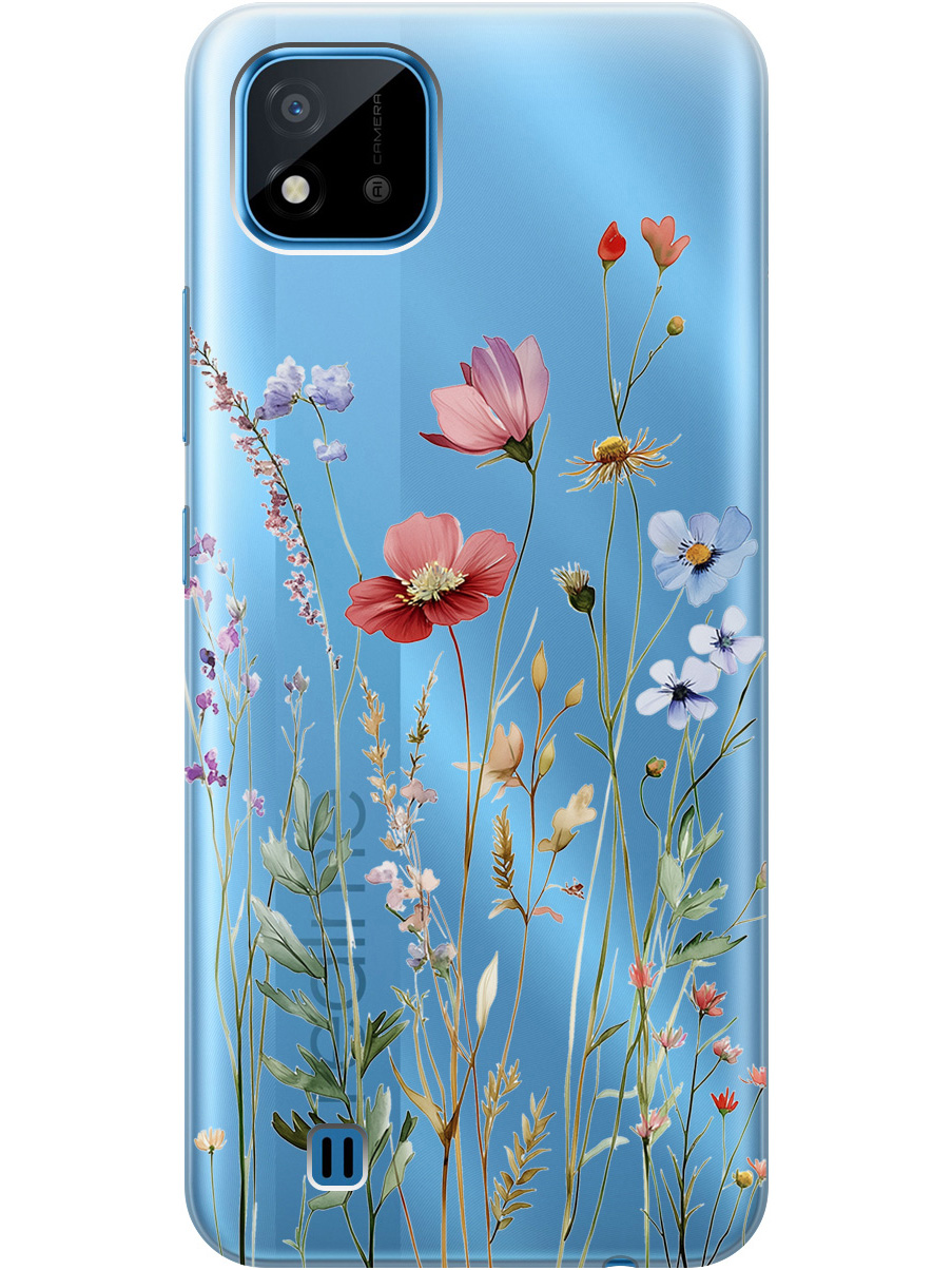 Силиконовый чехол на realme C20 / C11 (2021) с принтом "Милые цветочки" прозрачный, Прозрачный;зеленый;красный, 726147423
Силиконовый чехол на realme C20 / C11 (2021) с принтом "Милые цветочки" прозрачный, Прозрачный;зеленый;красный, 726147423