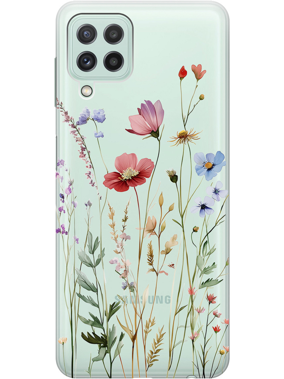 Силиконовый чехол на Samsung Galaxy A22 / M32 / M22 с принтом "Милые цветочки" прозрачный, Прозрачный;зеленый;красный, 730829523
Силиконовый чехол на Samsung Galaxy A22 / M32 / M22 с принтом "Милые цветочки" прозрачный, Прозрачный;зеленый;красный, 730829523