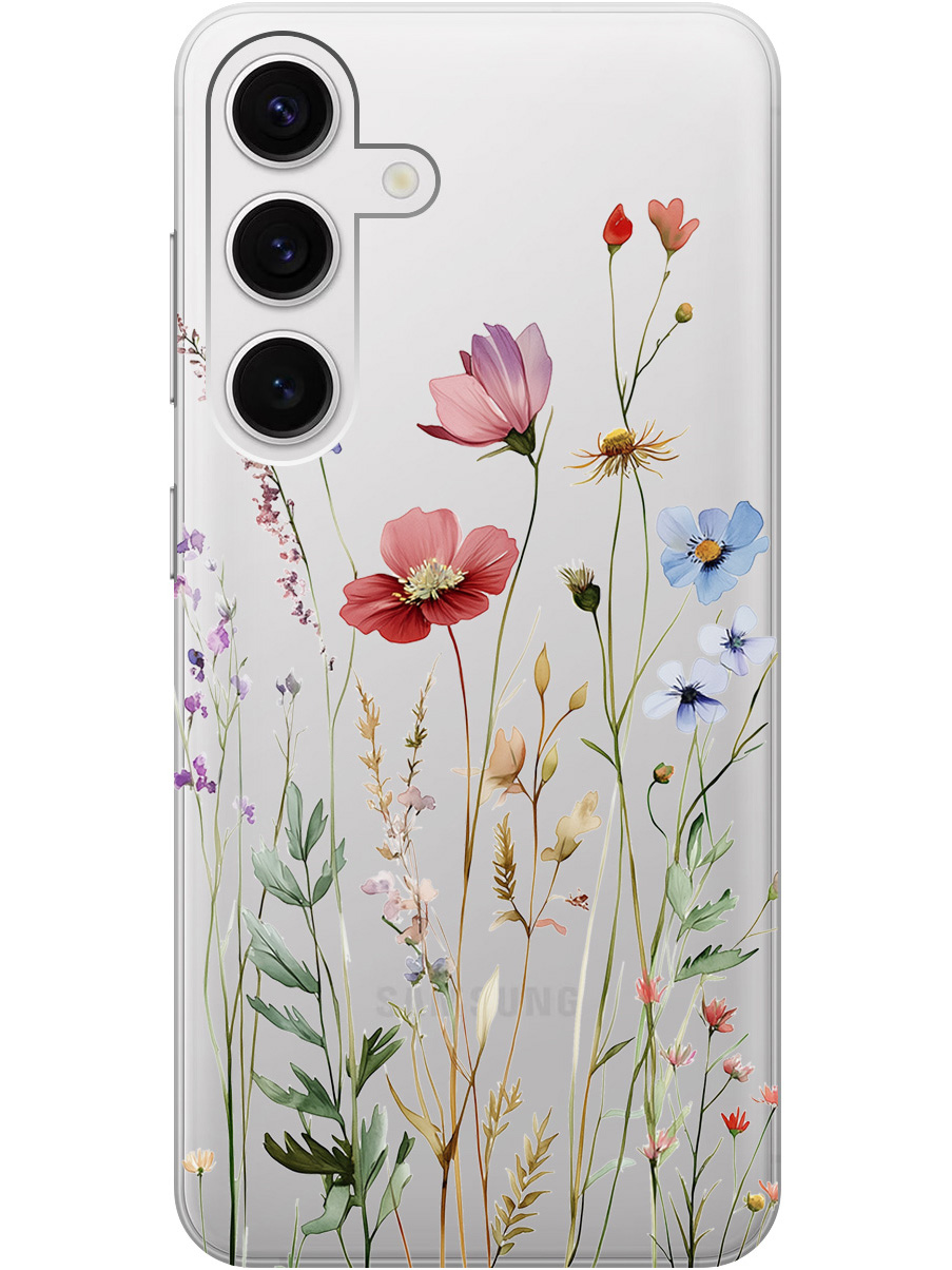 Силиконовый чехол на Samsung Galaxy S24 с принтом "Милые цветочки" прозрачный, Прозрачный;зеленый;красный, 779825723
Силиконовый чехол на Samsung Galaxy S24 с принтом "Милые цветочки" прозрачный, Прозрачный;зеленый;красный, 779825723