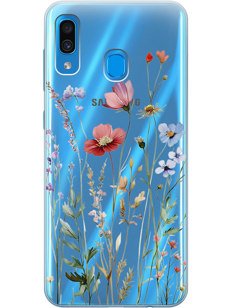 Силиконовый чехол на Samsung Galaxy A20 / A30 с принтом "Милые цветочки" прозрачный, Прозрачный;зеленый;красный, 720772123
Силиконовый чехол на Samsung Galaxy A20 / A30 с принтом "Милые цветочки" прозрачный, Прозрачный;зеленый;красный, 720772123