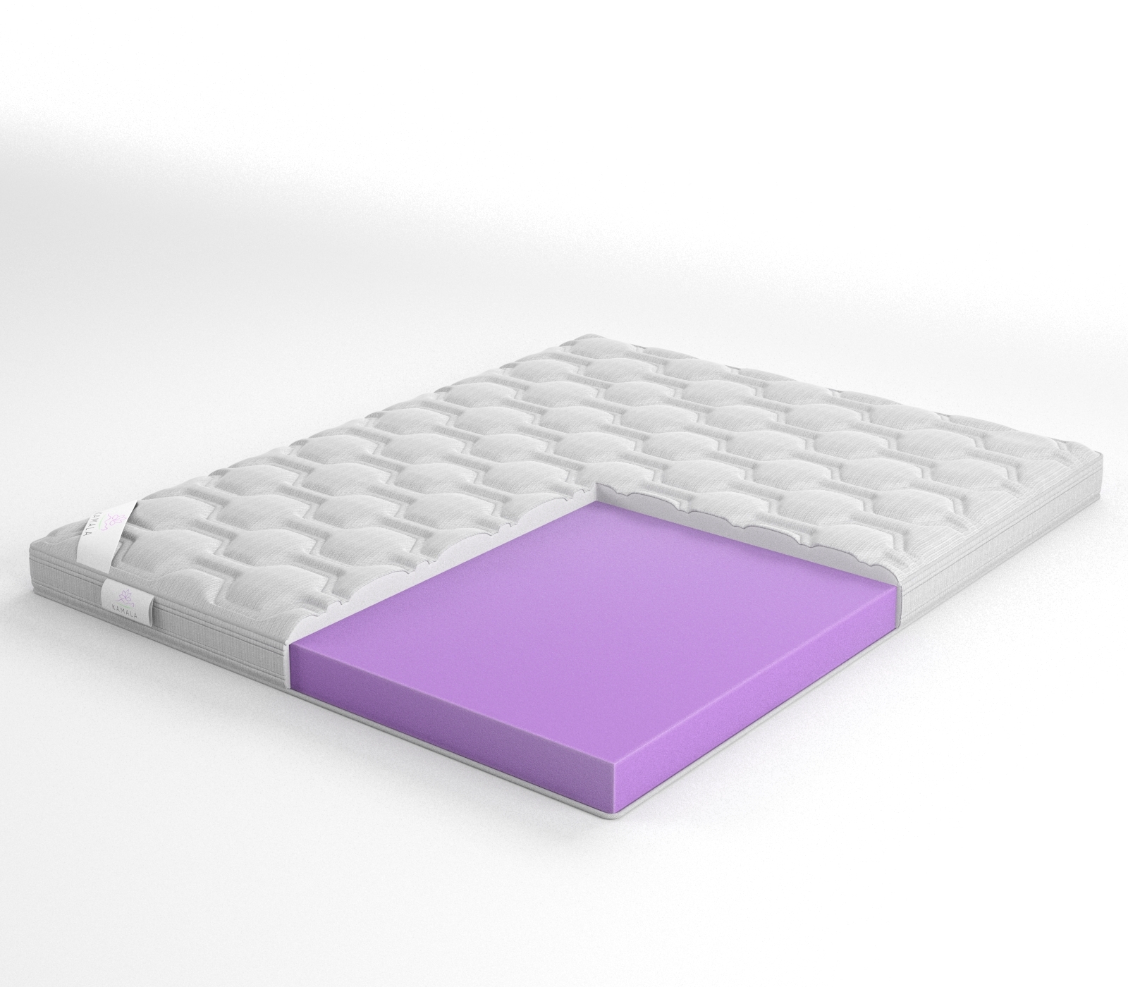 Матрас Kamala Эко Standard Foam 90х180, Бежевый;белый;серый;серебристый, Standard Foam
Матрас Kamala Эко Standard Foam 90х180, Бежевый;белый;серый;серебристый, Standard Foam