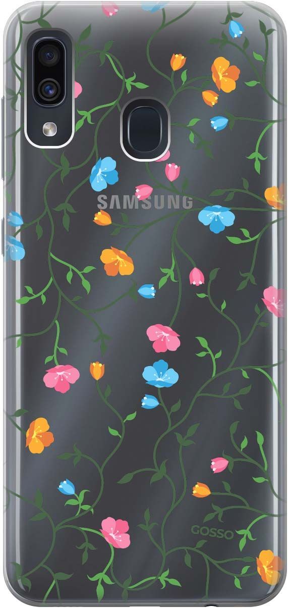 Чехол на Samsung Galaxy A20/A30 с принтом "Сurly Flowers" прозрачный, Прозрачный;голубой, 681
Чехол на Samsung Galaxy A20/A30 с принтом "Сurly Flowers" прозрачный, Прозрачный;голубой, 681