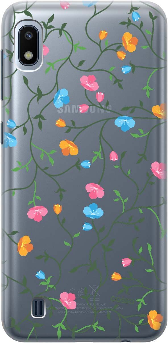 Силиконовый чехол на Samsung Galaxy A10 с принтом "Сurly Flowers" прозрачный, Прозрачный;голубой, 680
Силиконовый чехол на Samsung Galaxy A10 с принтом "Сurly Flowers" прозрачный, Прозрачный;голубой, 680