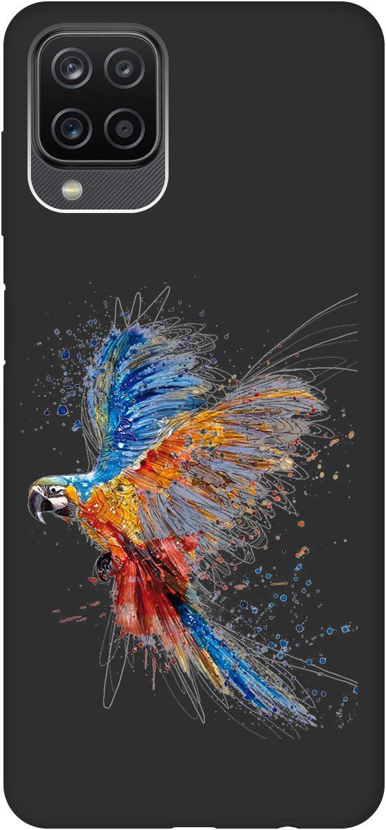 Чехол на Samsung Galaxy A12/M12 с принтом "Colorful Parrot" черный, Черный;красный, 612
Чехол на Samsung Galaxy A12/M12 с принтом "Colorful Parrot" черный, Черный;красный, 612