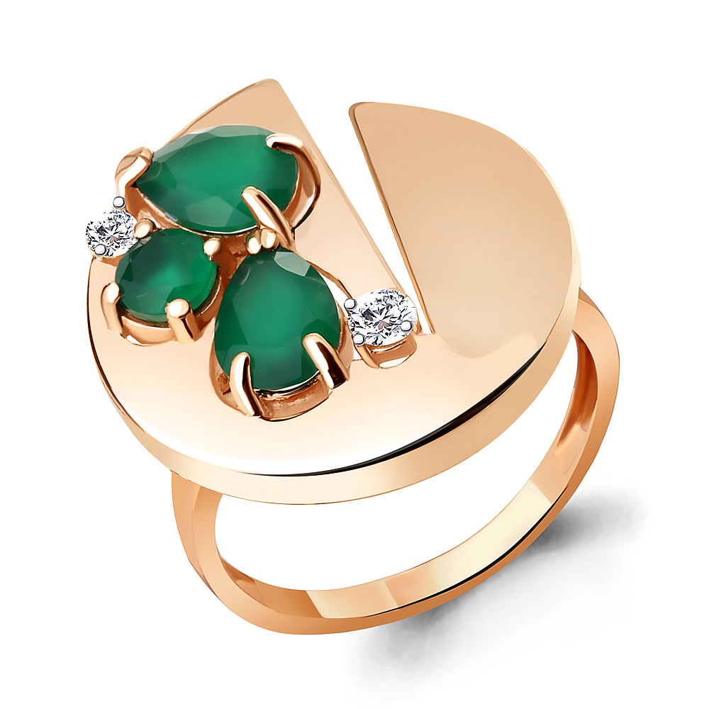 Кольцо из серебра с агатом\фианитом Aquamarine Aquamarine 6953609А_925_з р, 6953609А_925_з
Кольцо из серебра с агатом\фианитом Aquamarine Aquamarine 6953609А_925_з р, 6953609А_925_з