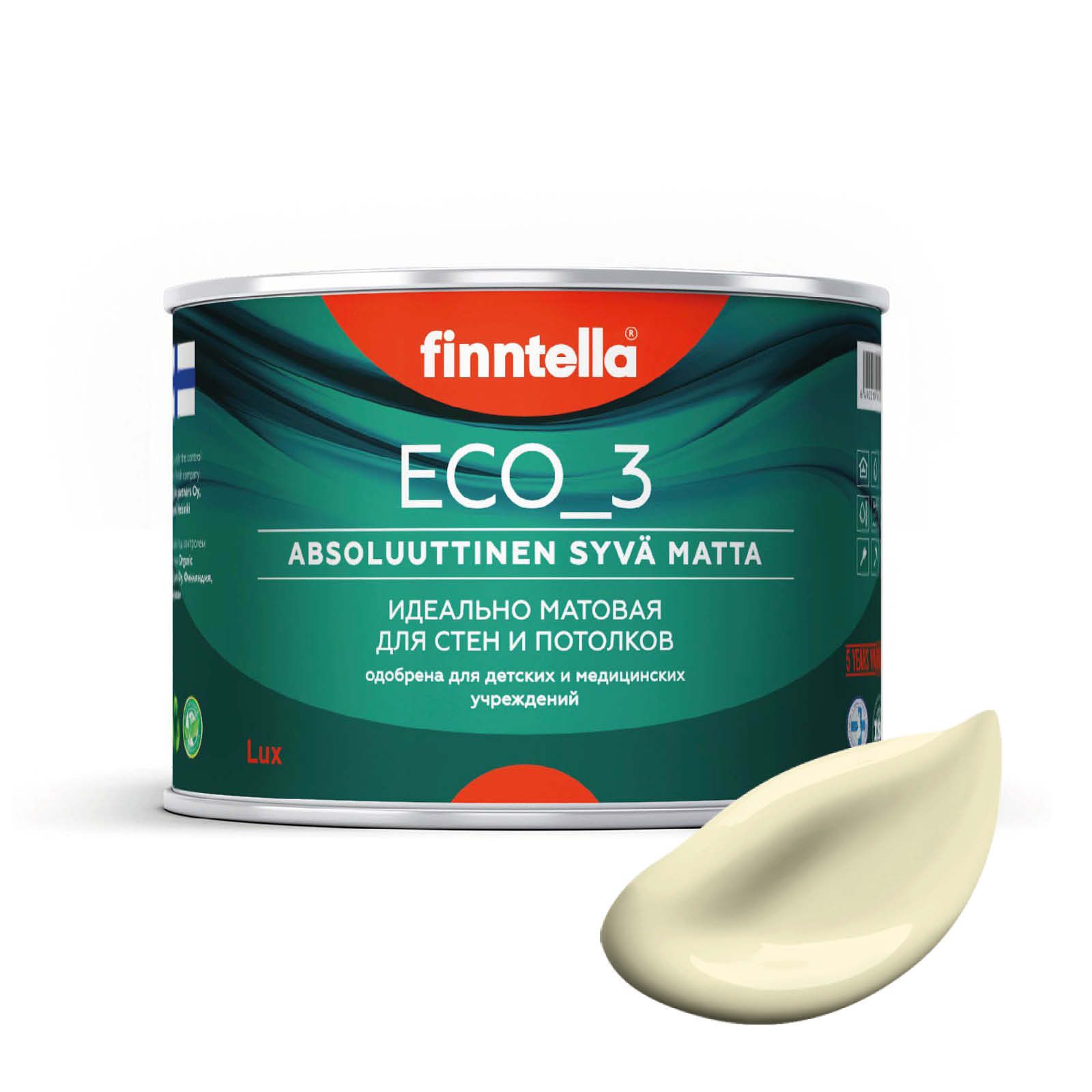 Краска интерьерная глубокоматовая ECO_3 wash and clean FINNTELLA моющаяся, IVORY Светло-жё, Желтый, матовая для стен моющаяся ECO 3, для обоев под покраску
Краска интерьерная глубокоматовая ECO_3 wash and clean FINNTELLA моющаяся, IVORY Светло-жё, Желтый, матовая для стен моющаяся ECO 3, для обоев под покраску