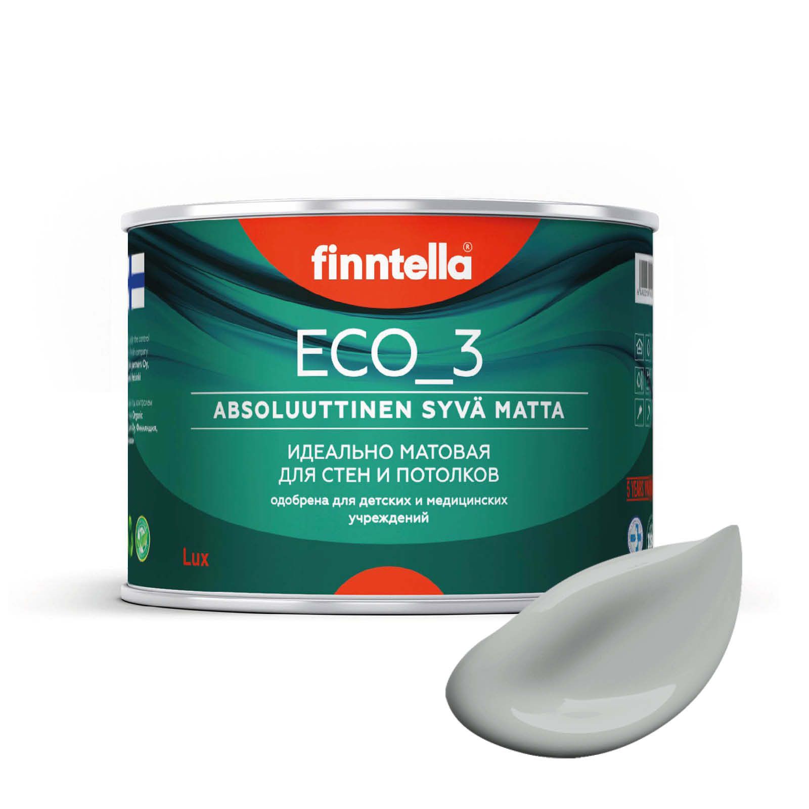 Краска интерьерная глубокоматовая ECO_3 wash and clean FINNTELLA моющаяся, JOKI серый, 0,4, матовая для стен моющаяся ECO 3, для обоев под покраску
Краска интерьерная глубокоматовая ECO_3 wash and clean FINNTELLA моющаяся, JOKI серый, 0,4, матовая для стен моющаяся ECO 3, для обоев под покраску