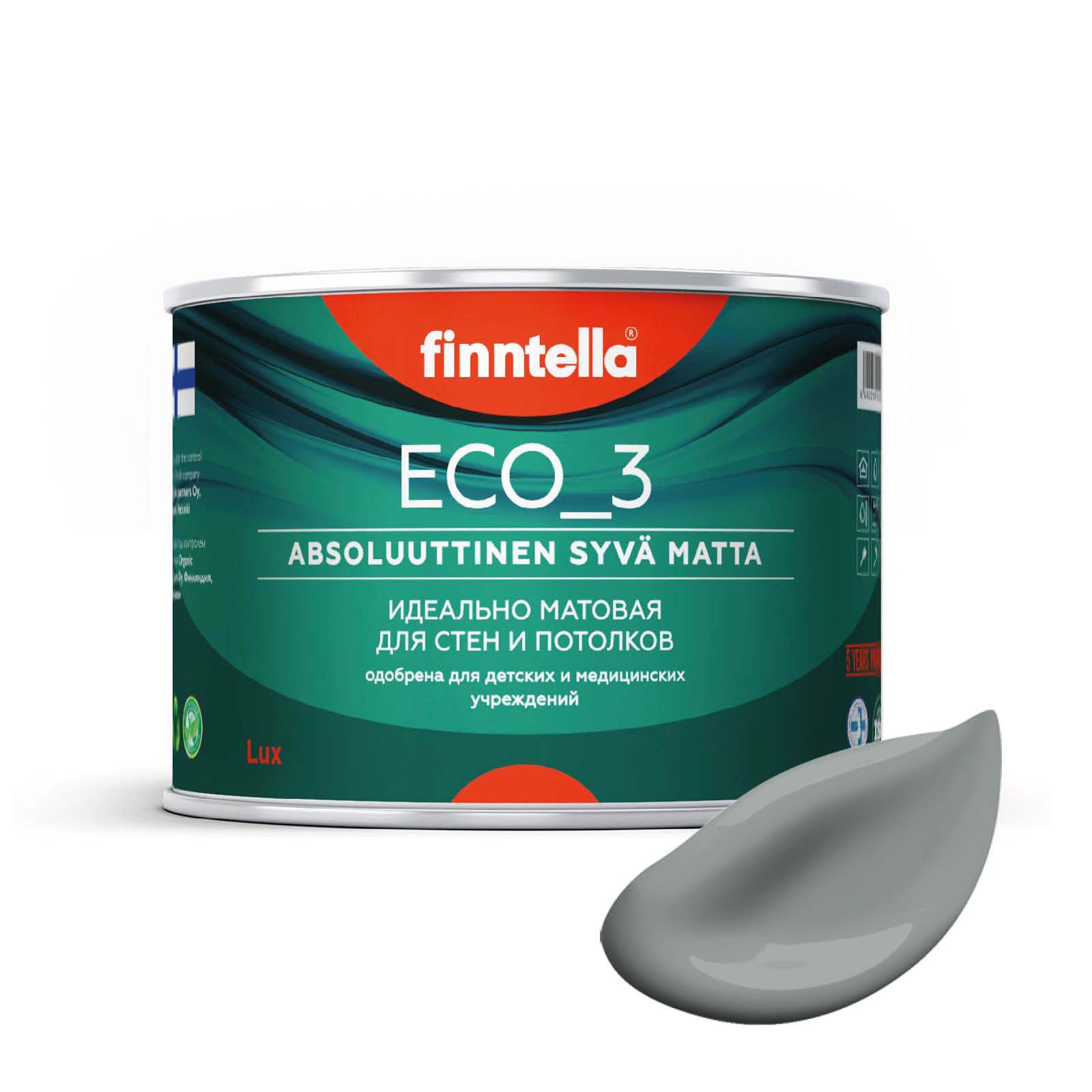 Краска интерьерная глубокоматовая ECO_3 wash and clean FINNTELLA моющаяся, TIINA темно-сер, Серый, матовая для стен моющаяся ECO 3, для обоев под покраску
Краска интерьерная глубокоматовая ECO_3 wash and clean FINNTELLA моющаяся, TIINA темно-сер, Серый, матовая для стен моющаяся ECO 3, для обоев под покраску