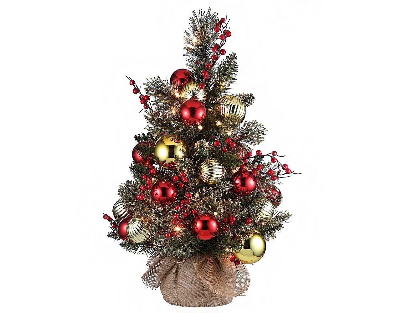 Искусственная ёлка National Tree Compan ДАКОТА с шариками и ягодами, леска+PVC, 61 см, 31DAKB2BL
Искусственная ёлка National Tree Compan ДАКОТА с шариками и ягодами, леска+PVC, 61 см, 31DAKB2BL