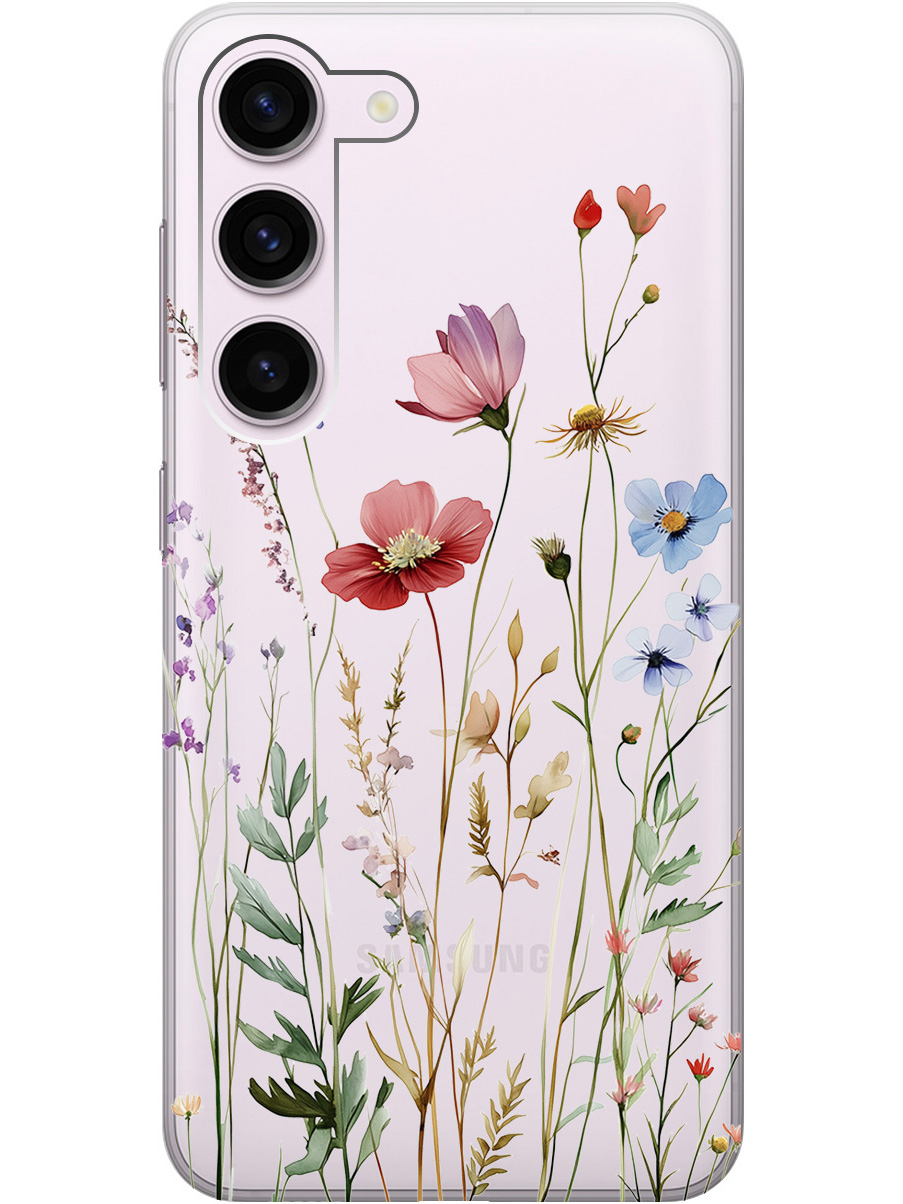 Силиконовый чехол на Samsung Galaxy S23 с принтом "Милые цветочки" прозрачный, Прозрачный;зеленый;красный, 767959523
Силиконовый чехол на Samsung Galaxy S23 с принтом "Милые цветочки" прозрачный, Прозрачный;зеленый;красный, 767959523