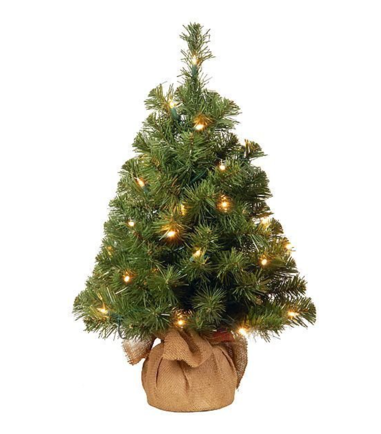 Ель настольная в мешочке 61 см, 35 LED ламп, батарейки, National Tree Company, 31NB2B35L/NB-20BP-B
Ель настольная в мешочке 61 см, 35 LED ламп, батарейки, National Tree Company, 31NB2B35L/NB-20BP-B