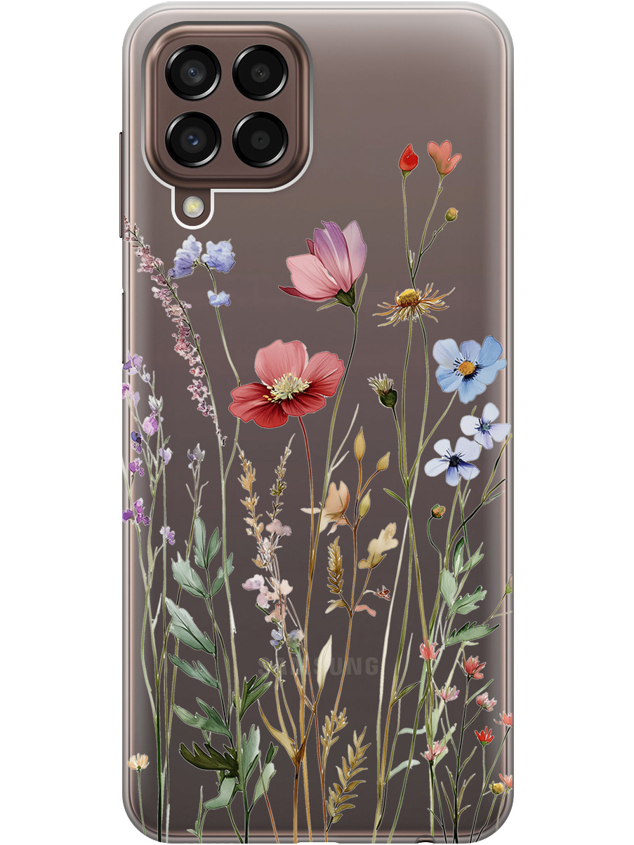 Силиконовый чехол на Samsung Galaxy M33 5G с принтом "Милые цветочки" прозрачный, Прозрачный;зеленый;красный, 740187523
Силиконовый чехол на Samsung Galaxy M33 5G с принтом "Милые цветочки" прозрачный, Прозрачный;зеленый;красный, 740187523