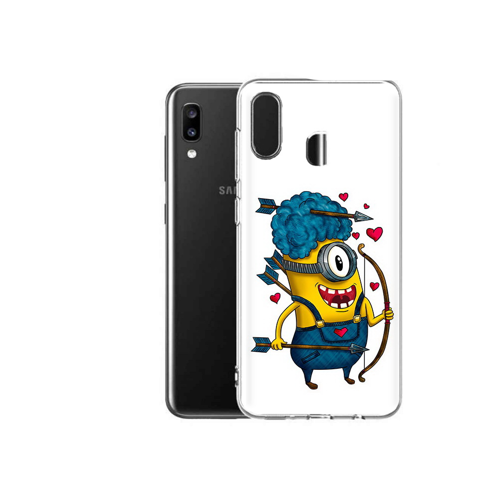 Чехол MyPads Tocco для Samsung Galaxy A20 Миньон купидон, Прозрачный, Tocco
Чехол MyPads Tocco для Samsung Galaxy A20 Миньон купидон, Прозрачный, Tocco