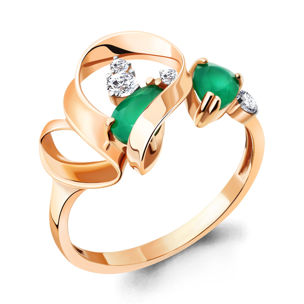 Кольцо из серебра с агатом\фианитом Aquamarine Aquamarine 6953209А_925_з р, 6953209А_925_з
Кольцо из серебра с агатом\фианитом Aquamarine Aquamarine 6953209А_925_з р, 6953209А_925_з