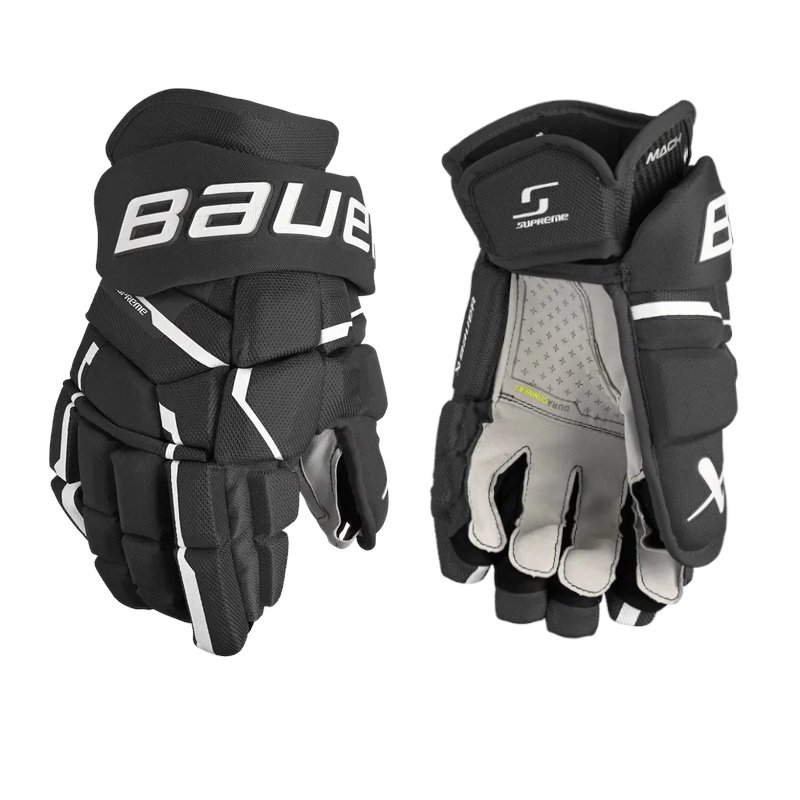 Перчатки хоккейные BAUER Supreme Mach S23 SR 1061895 (15 / черный-белый), Supreme Mach S23
Перчатки хоккейные BAUER Supreme Mach S23 SR 1061895 (15 / черный-белый), Supreme Mach S23