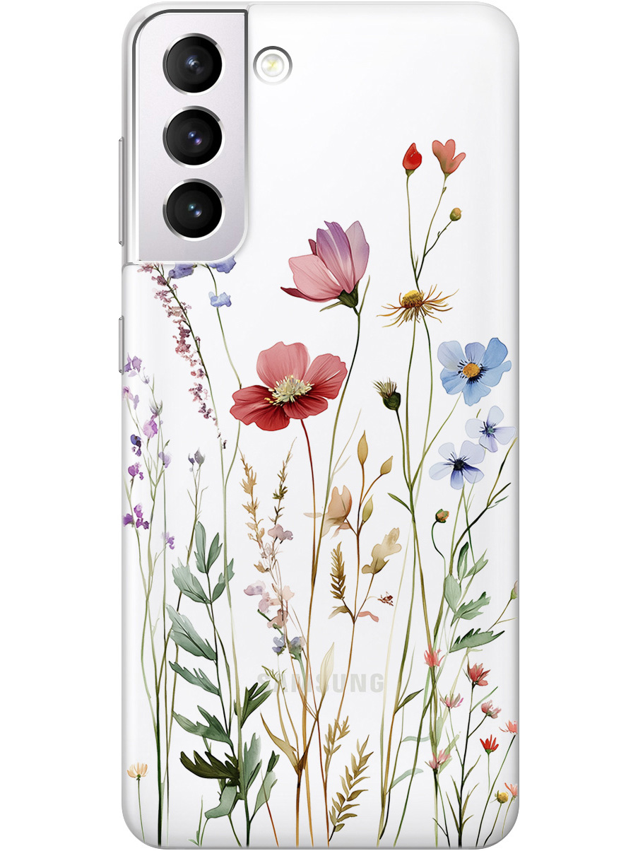 Силиконовый чехол на Samsung Galaxy S21 с принтом "Милые цветочки" прозрачный, Прозрачный;зеленый;красный, 724125023
Силиконовый чехол на Samsung Galaxy S21 с принтом "Милые цветочки" прозрачный, Прозрачный;зеленый;красный, 724125023