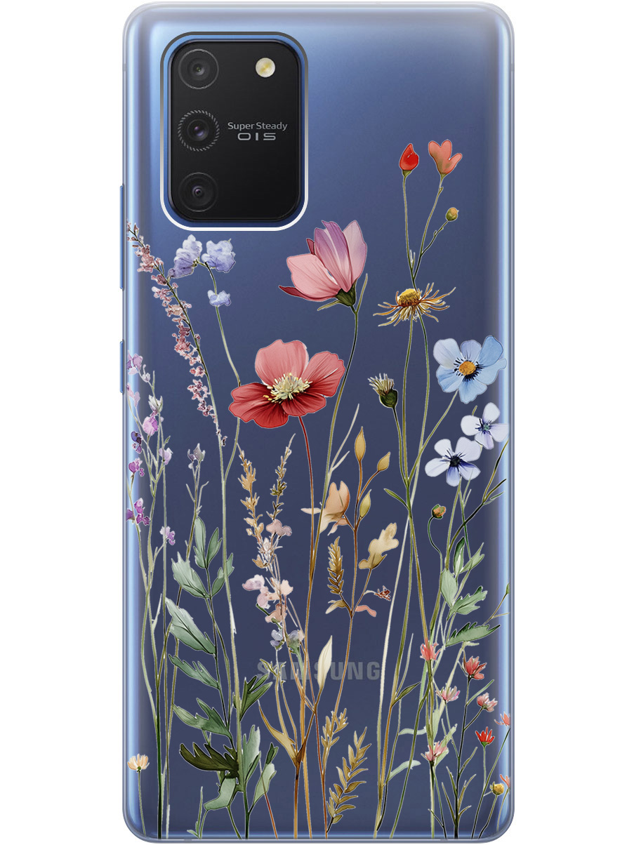 Силиконовый чехол на Samsung Galaxy S10 Lite с принтом "Милые цветочки" прозрачный, Прозрачный;зеленый;красный, 722694723
Силиконовый чехол на Samsung Galaxy S10 Lite с принтом "Милые цветочки" прозрачный, Прозрачный;зеленый;красный, 722694723