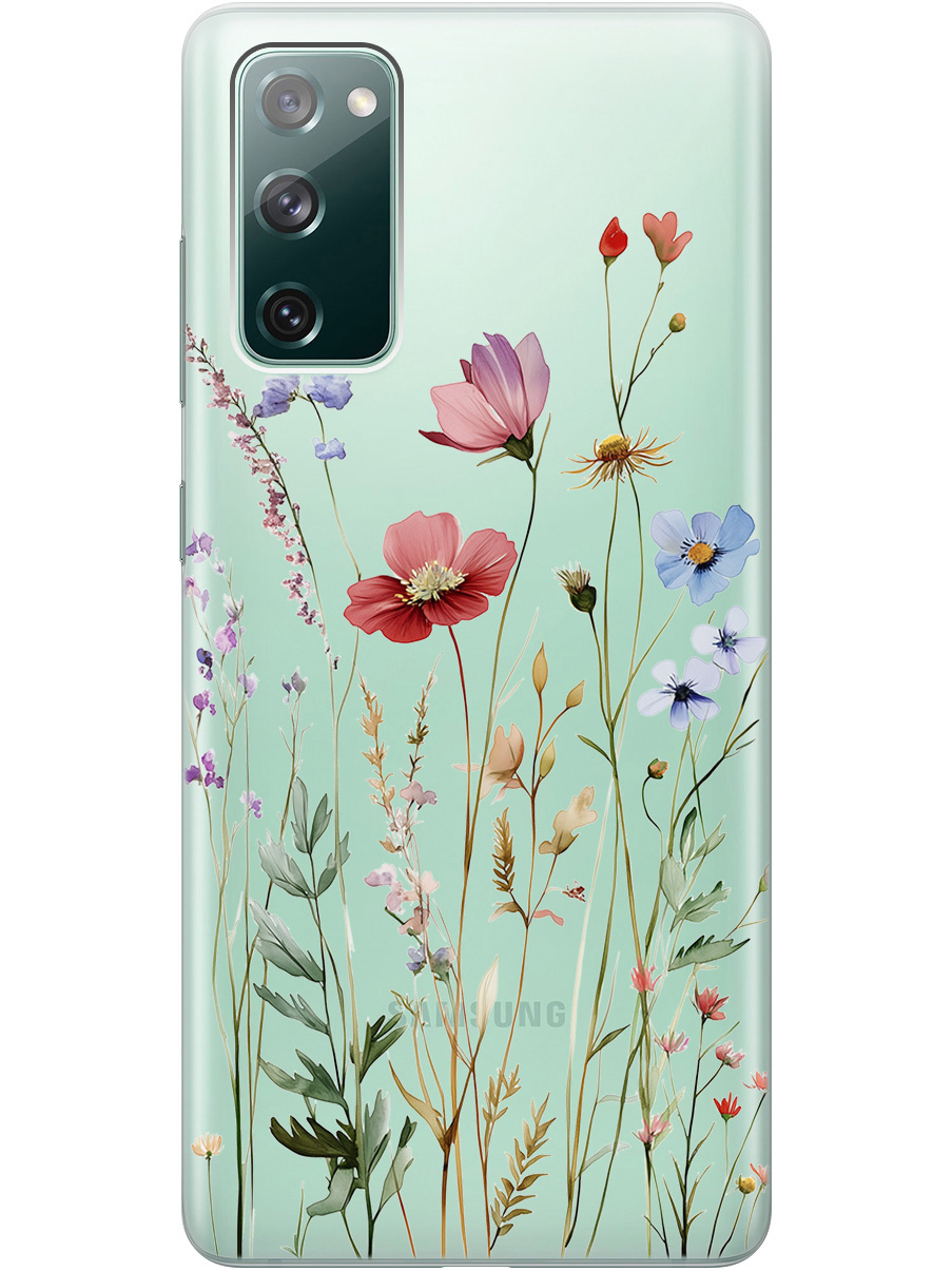 Силиконовый чехол на Samsung Galaxy S20 FE с принтом "Милые цветочки" прозрачный, Прозрачный;зеленый;красный, 723485423
Силиконовый чехол на Samsung Galaxy S20 FE с принтом "Милые цветочки" прозрачный, Прозрачный;зеленый;красный, 723485423