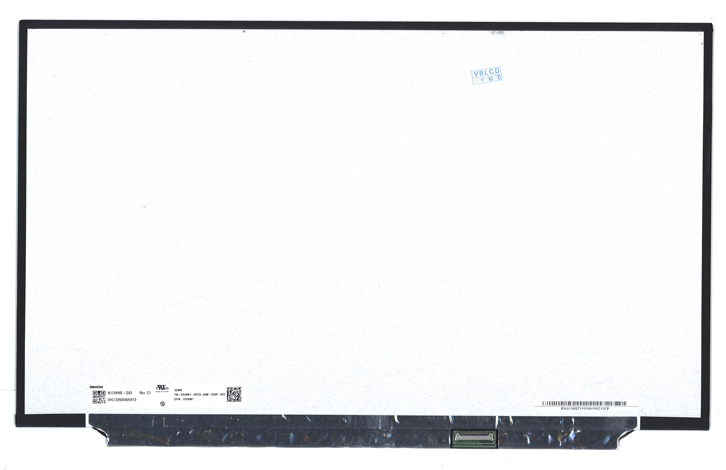 Матрица OEM для ноутбука N173HME-GA2 (100195095V), совместимая с p/n: N173HME-GA2
Матрица OEM для ноутбука N173HME-GA2 (100195095V), совместимая с p/n: N173HME-GA2