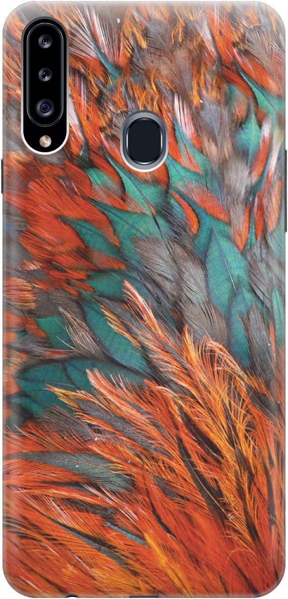 Силиконовый чехол на Samsung Galaxy A20s с принтом "Разноцветные перья", Желтый;зеленый, 379
Силиконовый чехол на Samsung Galaxy A20s с принтом "Разноцветные перья", Желтый;зеленый, 379