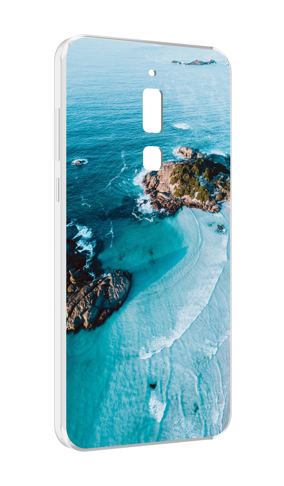 Чехол MyPads красивый голубой залив для Meizu M6T, Прозрачный, Tocco 
Чехол MyPads красивый голубой залив для Meizu M6T, Прозрачный, Tocco