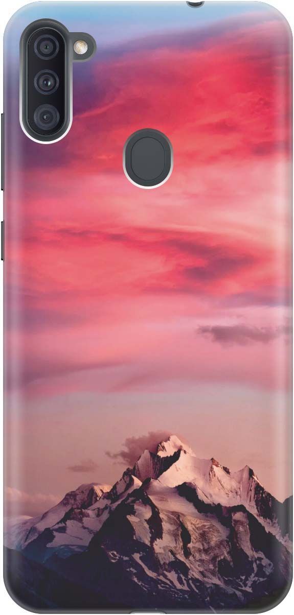 Силиконовый чехол на Samsung Galaxy A11/M11 с принтом "Горы и небо", Коричневый;розовый, 187
Силиконовый чехол на Samsung Galaxy A11/M11 с принтом "Горы и небо", Коричневый;розовый, 187