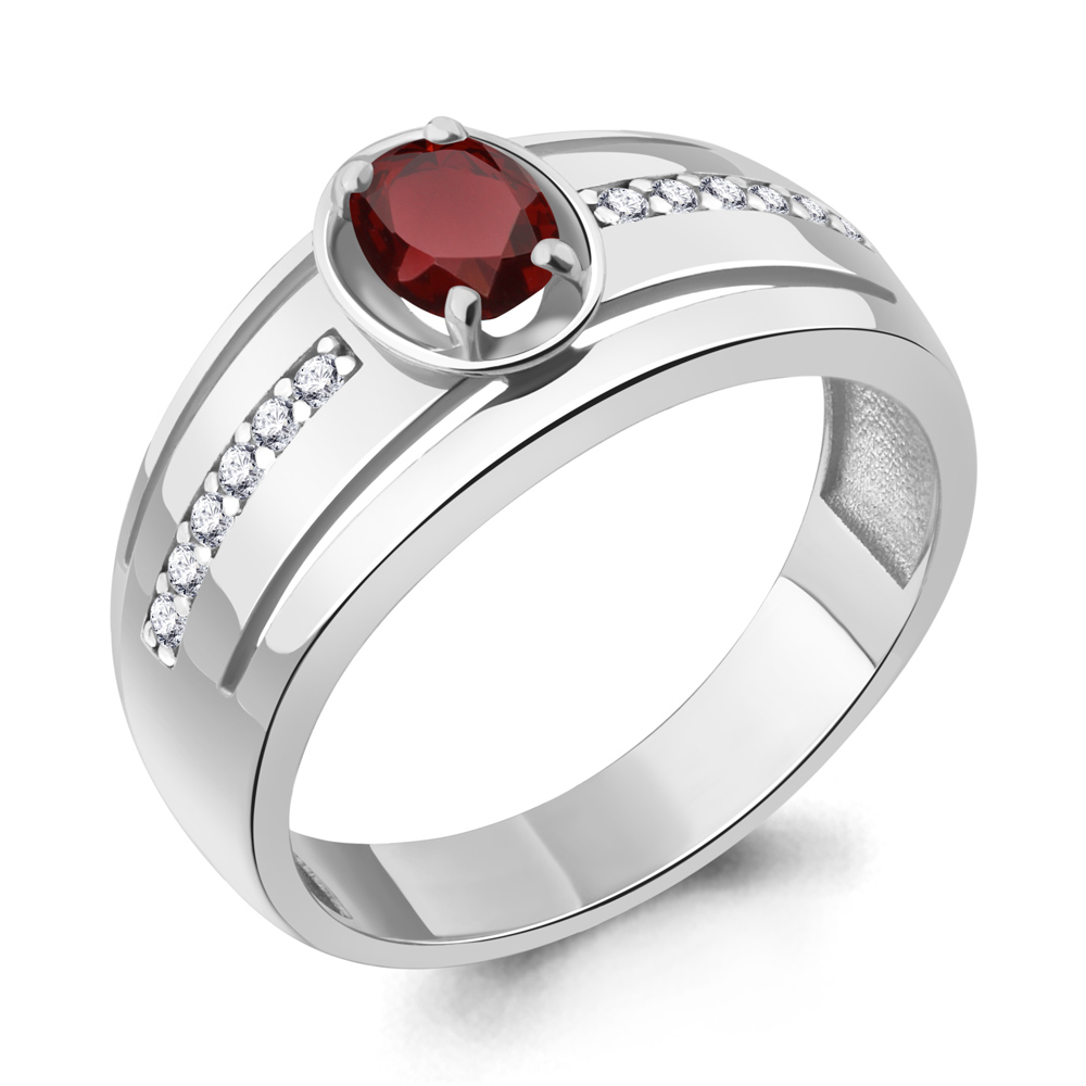 Кольцо из серебра с гранатом Aquamarine Aquamarine 6952403А_925_р р. 21, 6952403А_925_р
Кольцо из серебра с гранатом Aquamarine Aquamarine 6952403А_925_р р. 21, 6952403А_925_р