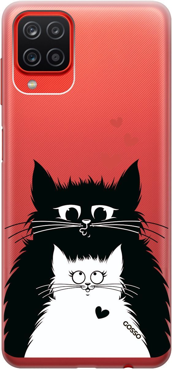 Чехол на Samsung Galaxy A12/M12 с принтом "Cats in Love" прозрачный, Прозрачный;белый, 251
Чехол на Samsung Galaxy A12/M12 с принтом "Cats in Love" прозрачный, Прозрачный;белый, 251